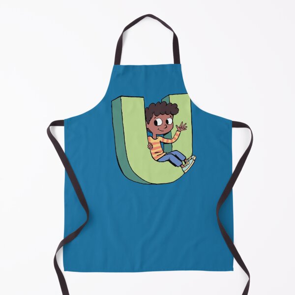 Item preview, boy sitting in the capital letter U designed and sold by duxpavlic.