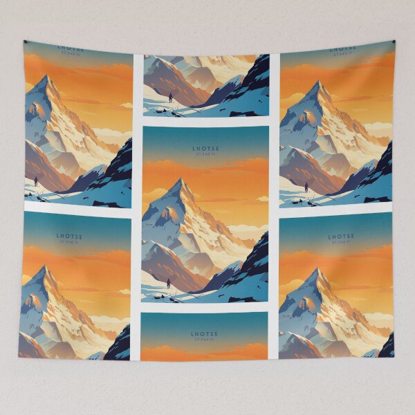 Item preview, Mount Lhotse Summit Splendor  designed and sold by NeuralVibe.