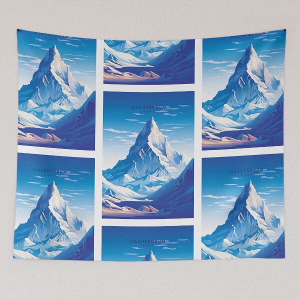 Item preview, Mount Masherbrum Karakoram Majesty designed and sold by NeuralVibe.