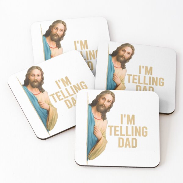 Item preview, Jesus I'm Telling Dad Meme designed and sold by yessytenra.