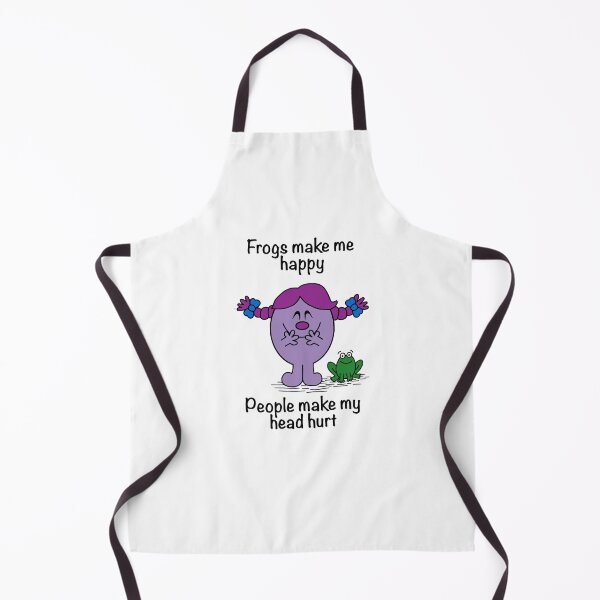 Item preview, Little Miss Frogs Make Me Happy People Make My Head Hurt designed and sold by Scat the cat.