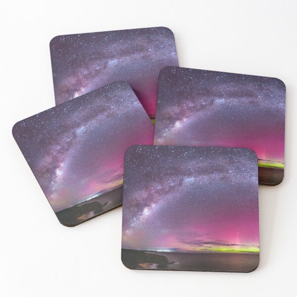 Item preview, The March 2024 Aurora Australis and the Milky Way designed and sold by Megan Burkimsher.