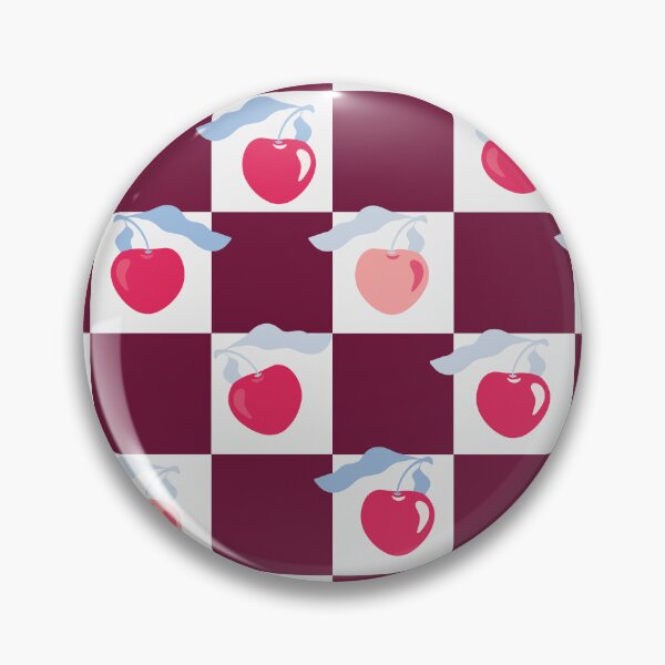 Item preview, Cherry Checker - Dark Cherry designed and sold by MoshitoDesigns.