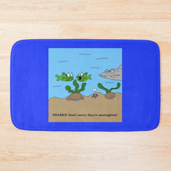 Item preview, Sharks are nearsighted designed and sold by beerman70.