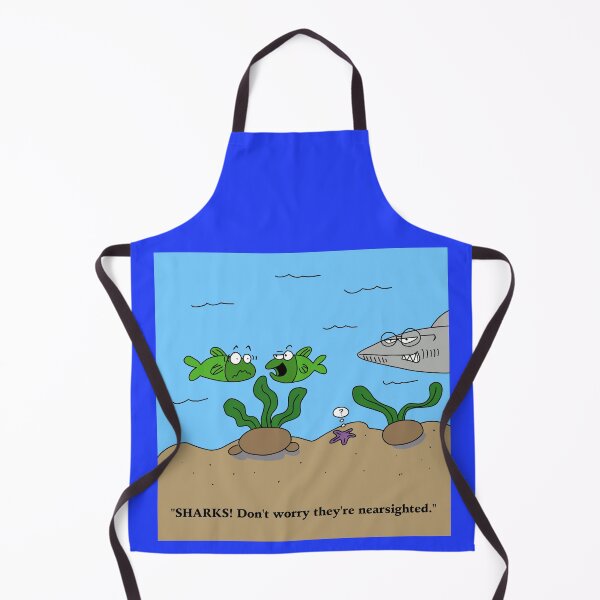 Item preview, Sharks are nearsighted designed and sold by beerman70.