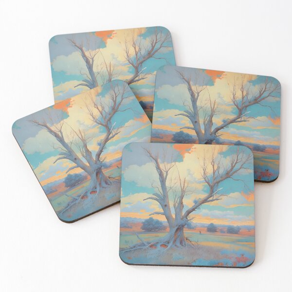 Item preview, Dead tree in the field  designed and sold by Nomad-Maynard.