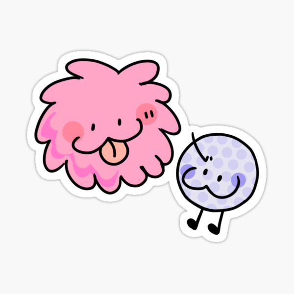 Item preview, Puffball and Golfball (TPOT) [BFDI] designed and sold by Bruhtasticbruh.