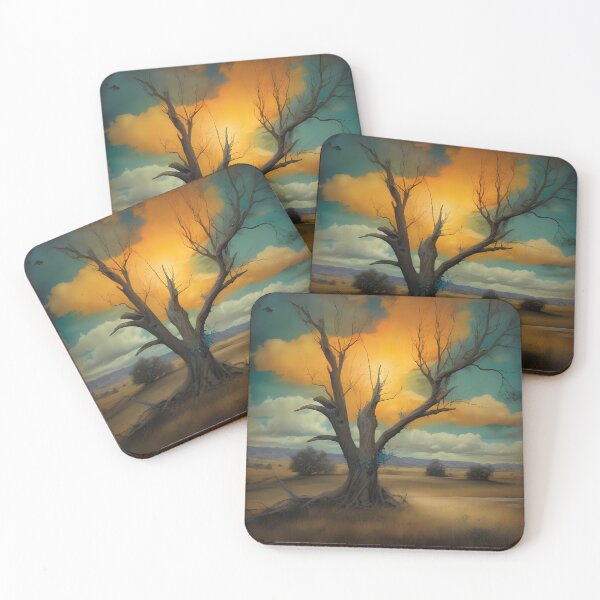 Item preview, Dead tree in the field  designed and sold by Nomad-Maynard.