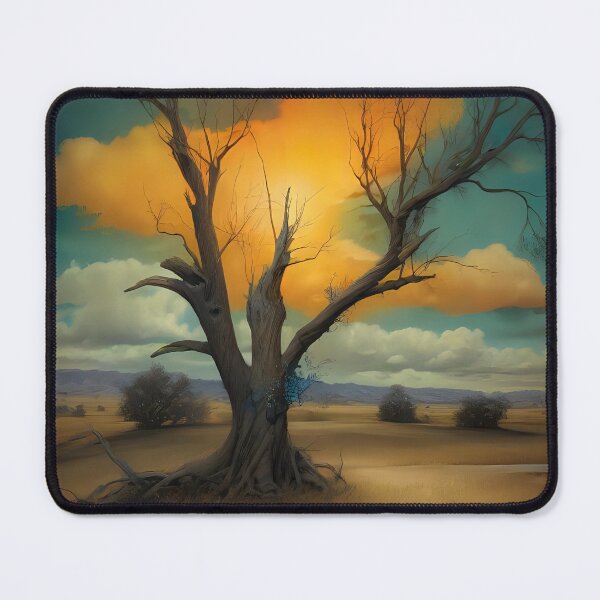 Item preview, Dead tree in the field  designed and sold by Nomad-Maynard.