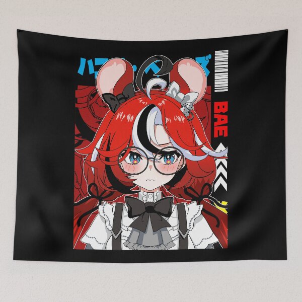 Item preview, Hakos Baelz with Glasses Angry  designed and sold by UDTee.