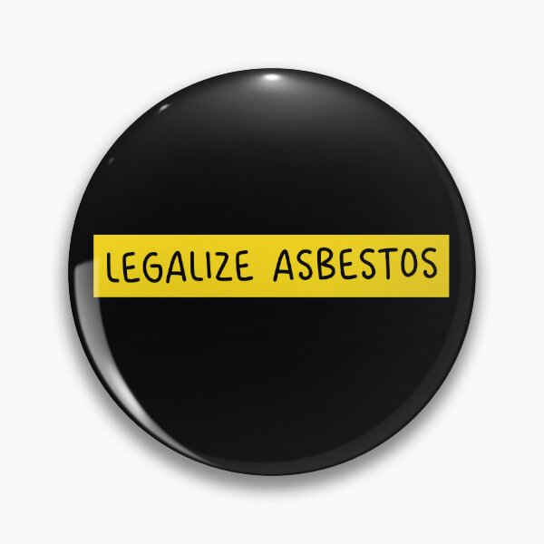 Item preview, Legalize Asbestos Bumper designed and sold by PixVib.