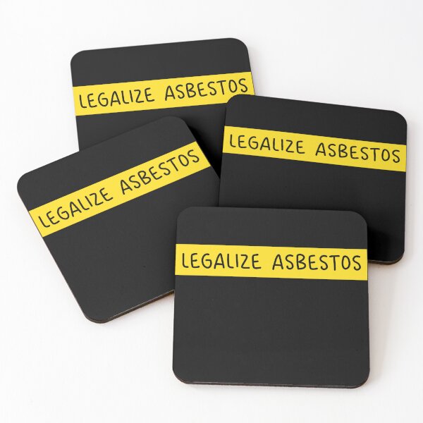 Item preview, Legalize Asbestos Bumper designed and sold by PixVib.