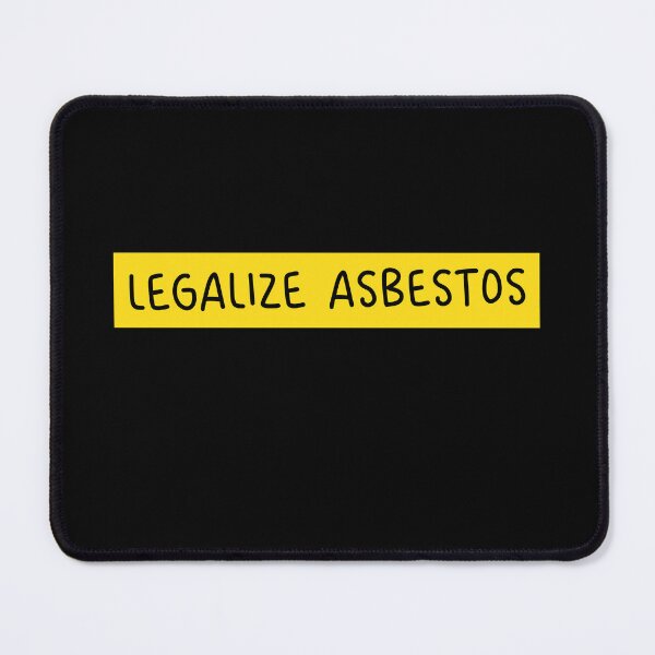 Item preview, Legalize Asbestos Bumper designed and sold by PixVib.