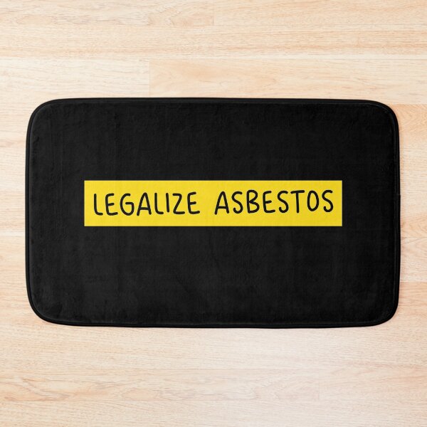 Item preview, Legalize Asbestos Bumper designed and sold by PixVib.