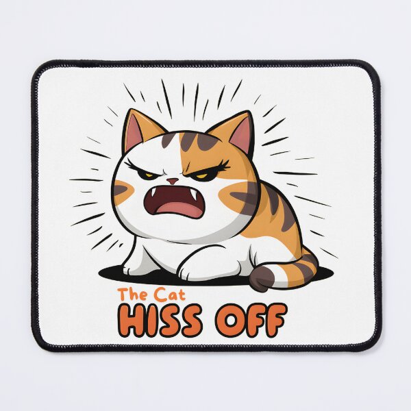 Item preview, The Cat Hiss Off designed and sold by deviatepolo.