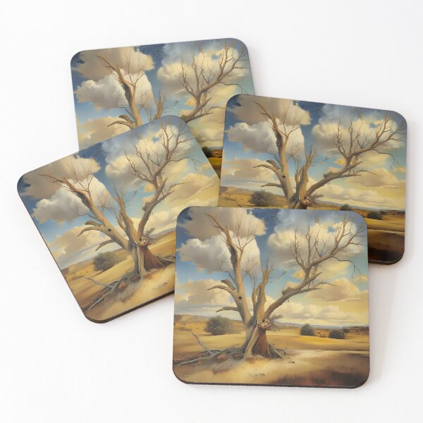Item preview, Dead tree in the field  designed and sold by Nomad-Maynard.