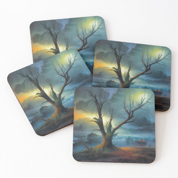 Item preview, Dead tree in the field  designed and sold by Nomad-Maynard.