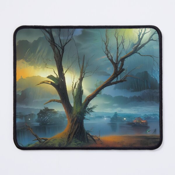 Item preview, Dead tree in the field  designed and sold by Nomad-Maynard.