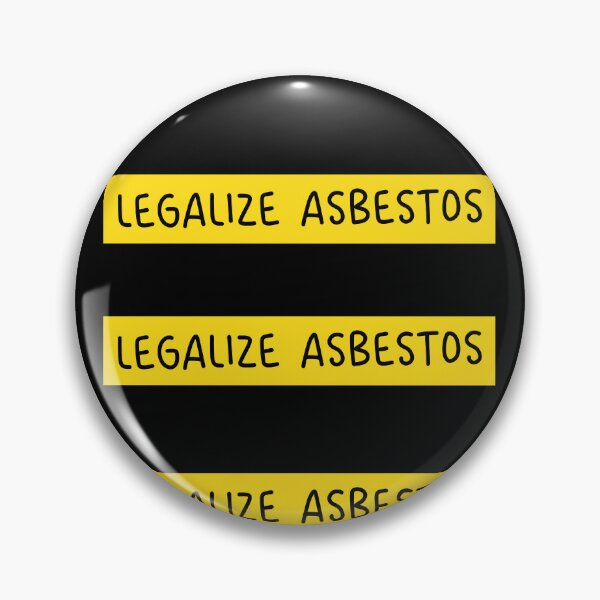 Item preview, Legalize Asbestos Bumper designed and sold by PixVib.