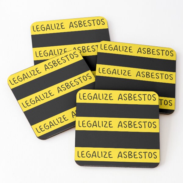 Item preview, Legalize Asbestos Bumper designed and sold by PixVib.