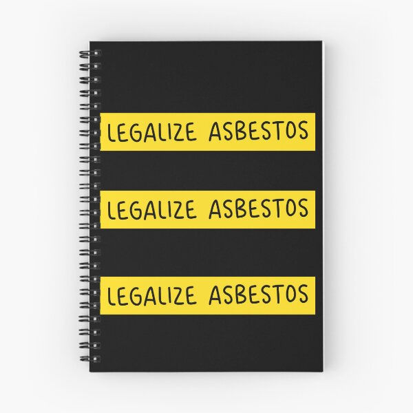 Item preview, Legalize Asbestos Bumper designed and sold by PixVib.