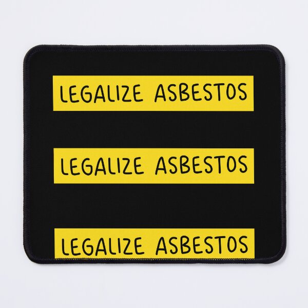 Item preview, Legalize Asbestos Bumper designed and sold by PixVib.