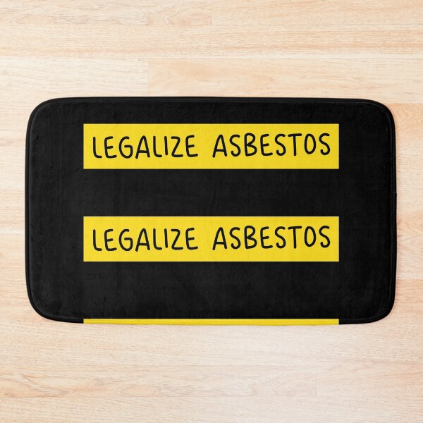 Item preview, Legalize Asbestos Bumper designed and sold by PixVib.