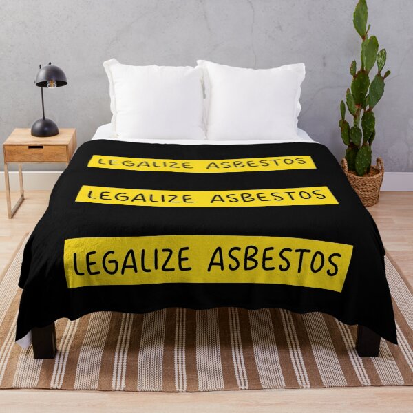 Item preview, Legalize Asbestos Bumper designed and sold by PixVib.