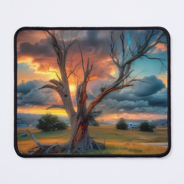 Item preview, Dead tree in the field  designed and sold by Nomad-Maynard.