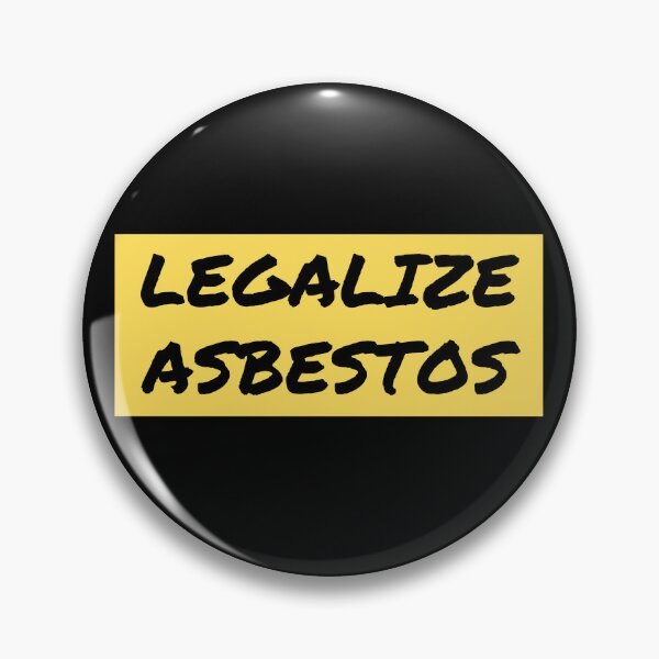 Item preview, Legalize Asbestos Bumper designed and sold by PixVib.