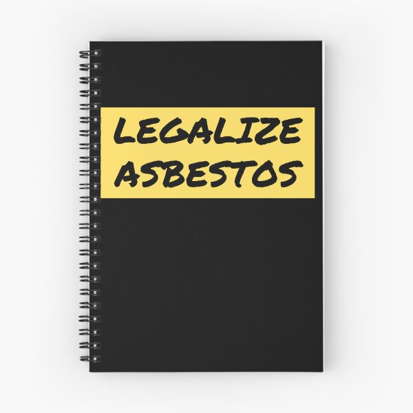 Item preview, Legalize Asbestos Bumper designed and sold by PixVib.