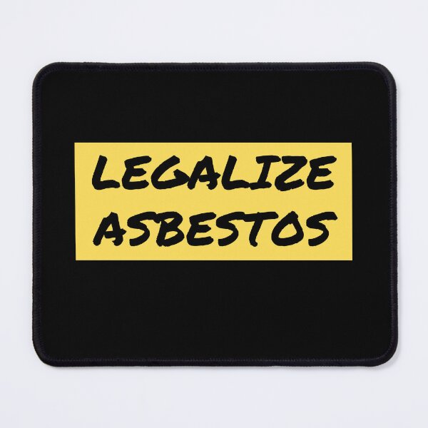 Item preview, Legalize Asbestos Bumper designed and sold by PixVib.