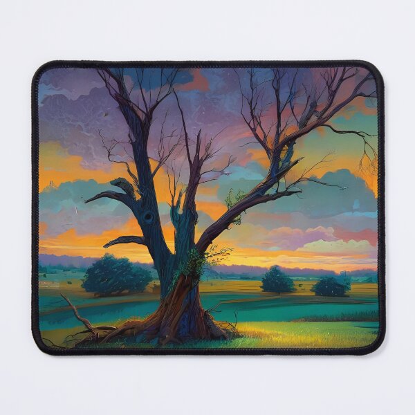 Item preview, Dead tree in the field  designed and sold by Nomad-Maynard.