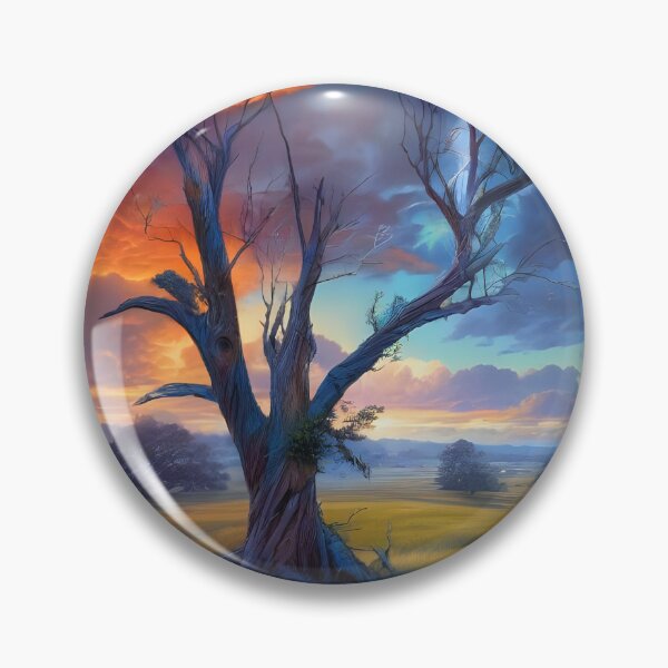 Item preview, Dead tree in the field  designed and sold by Nomad-Maynard.