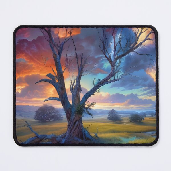 Item preview, Dead tree in the field  designed and sold by Nomad-Maynard.