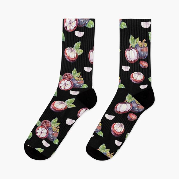 Item preview, Watercolor Mangosteen pattern. designed and sold by tapilipa.