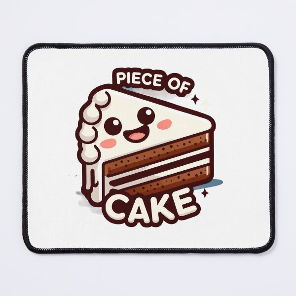 Item preview, Piece of Cake Cartoon Cake designed and sold by YoBoiRedgie.