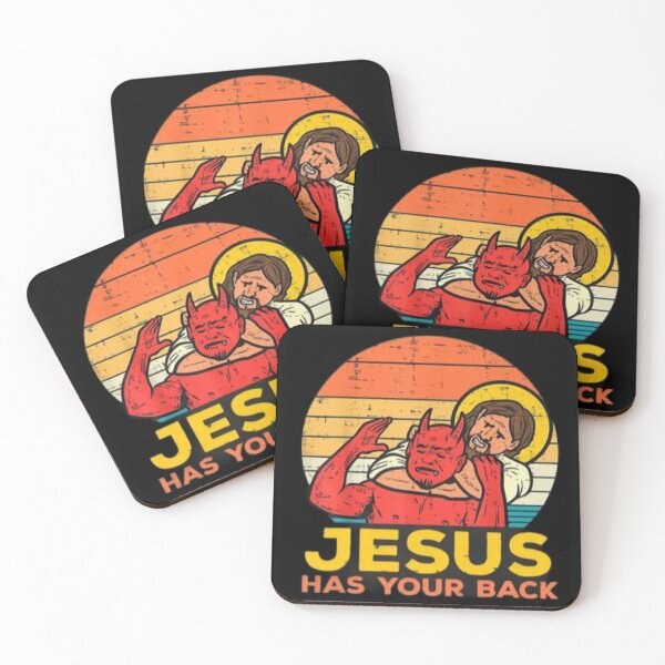 Item preview, Jesus Has Your Back designed and sold by StandUpGuysNet.