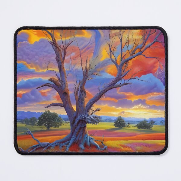 Item preview, Dead tree in the field  designed and sold by Nomad-Maynard.
