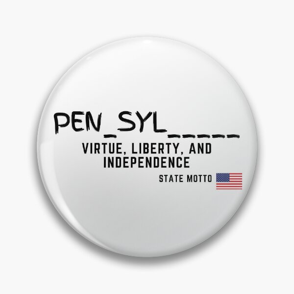 Item preview, Guess the names of all 50 US states "PENNSYLVANIA" designed and sold by CHANCHANAI.