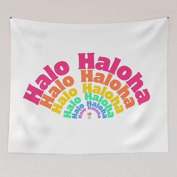 Item preview, Halo Haloha! designed and sold by Whatdoesmilosee.