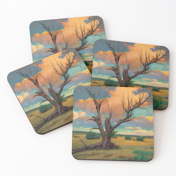 Item preview, Dead tree in the field  designed and sold by Nomad-Maynard.