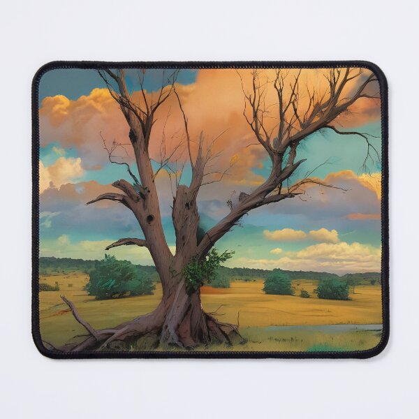 Item preview, Dead tree in the field  designed and sold by Nomad-Maynard.