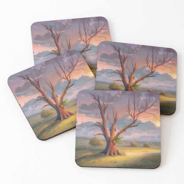 Item preview, Dead tree in the field  designed and sold by Nomad-Maynard.