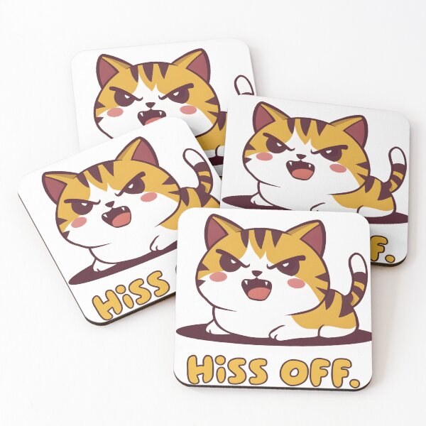 Item preview, Cat Hiss Off designed and sold by deviatepolo.