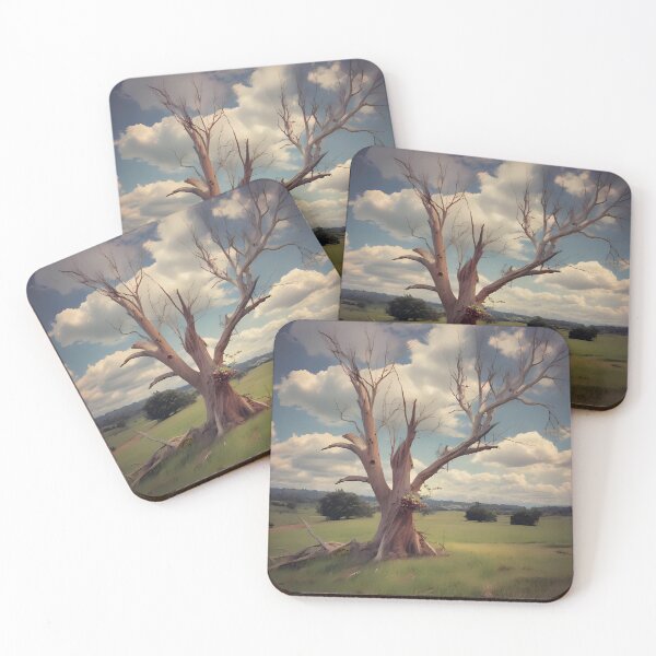Item preview, Dead tree in the field  designed and sold by Nomad-Maynard.