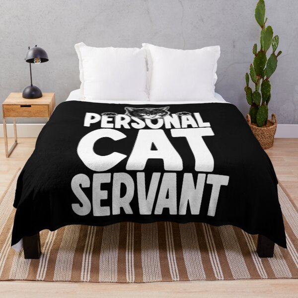 Item preview, Personal Cat Servant Funny Cats Lover Owner Staff Member designed and sold by GrandeDuc.