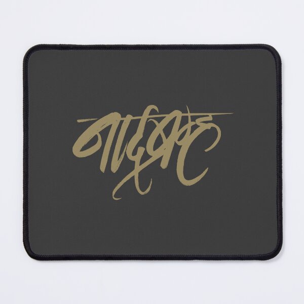Item preview, Naadbramha Eternal Sound of Universe Marathi Script Brush Calligraphy Earthy Colors designed and sold by Wiggly Lines.