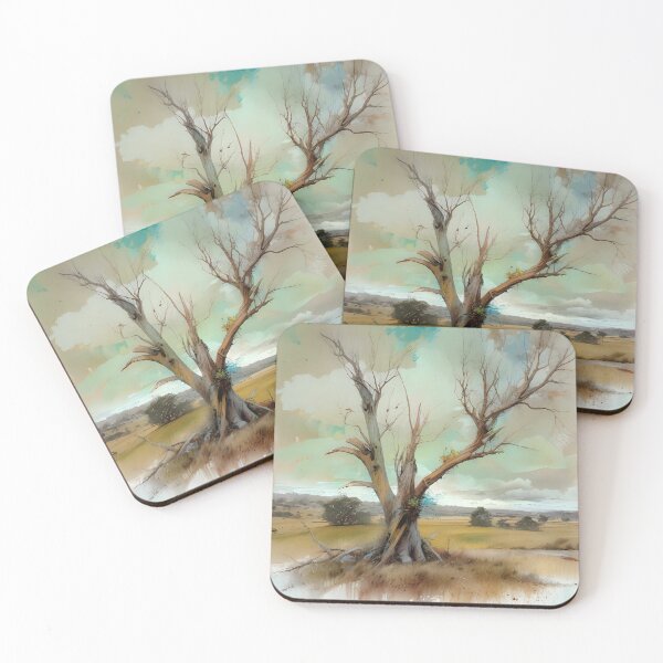 Item preview, Dead tree in the field  designed and sold by Nomad-Maynard.