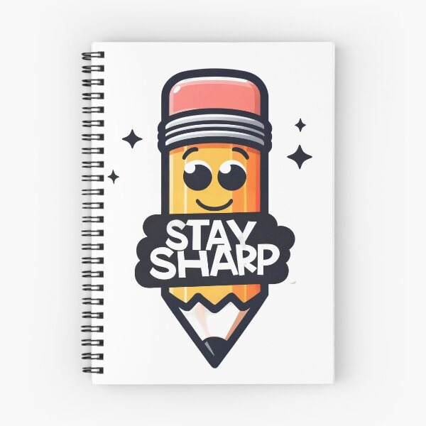 Item preview, Stay Sharp Cartoon Pencil designed and sold by YoBoiRedgie.